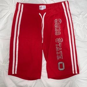 Ohio State biker shorts with a draw-string! #ohiostate #ohio #state
